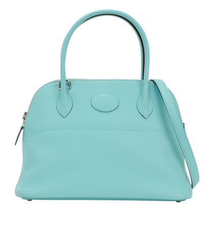 Bolide 27 In Swift Bleu Atoll, &pound;3,600, Handbags, Blue, Leather, Front view